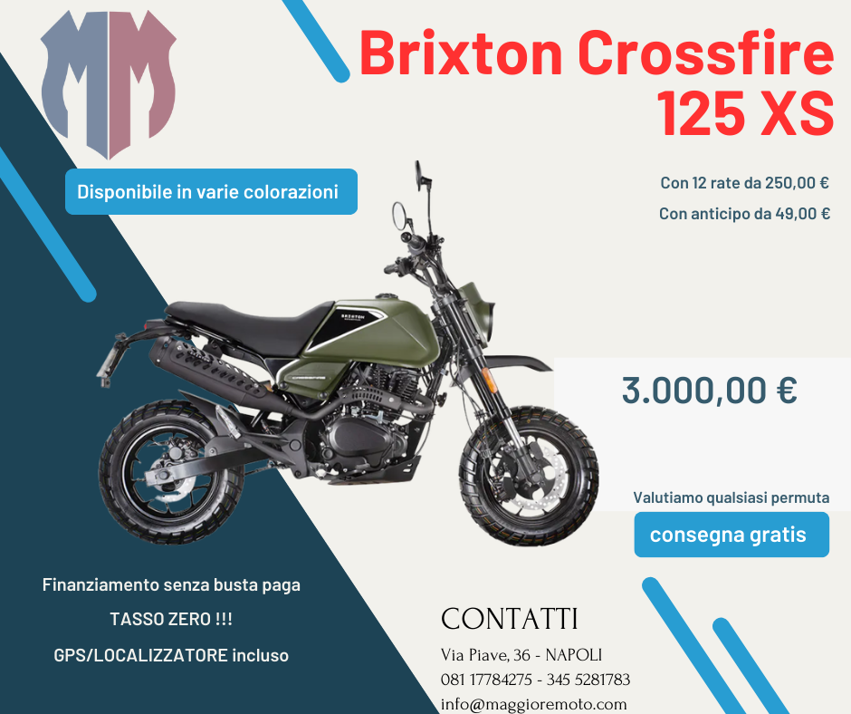 Brixton Crossfire Xs Maggiore Moto