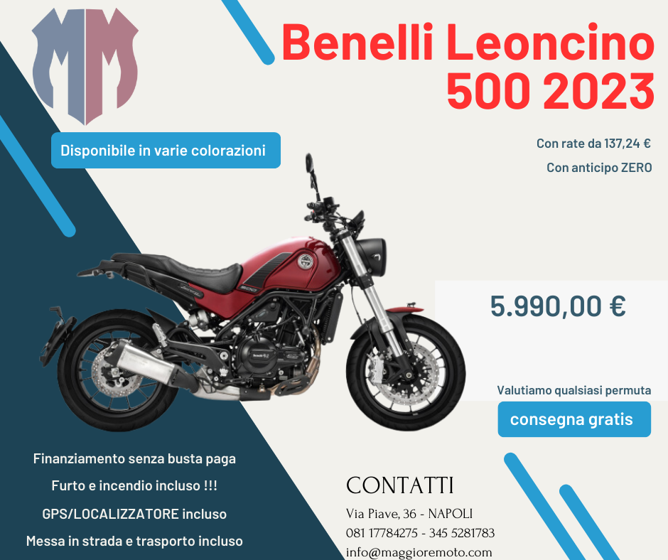 Benelli Leoncino 500 2023 - Maggiore Moto