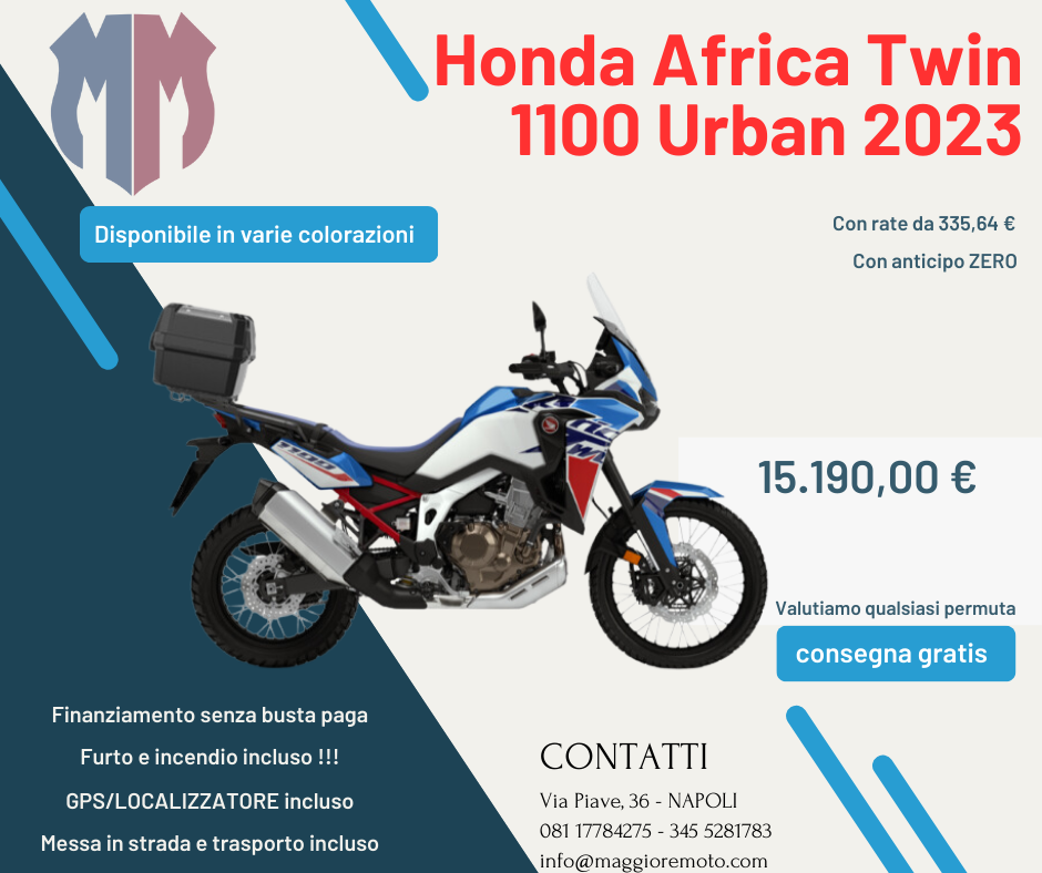 Honda Africa Twin 1100 Urban 2023 - Maggiore Moto