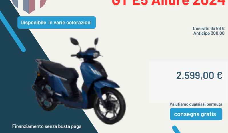 Peugeot Tweet 50 GT E5 Allure 2024 pieno