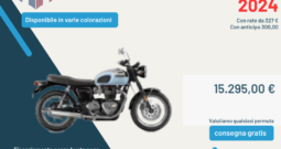 Triumph Bonneville T120 Chrome Edition2024