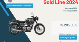 Triumph Bonneville T120 Gold Line 2024