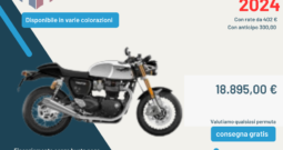 Triumph Thruxton RS Chrome Edition 2024