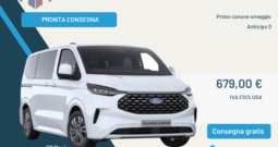 FORD TOURNEO CUSTOM TITANIUM 8 POSTI 320 L2H1 2.0 ECO 136CV
