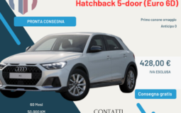 AUDI A1 ALLSTREET 25 TFSI Allstreet Business Hatchback 5-door (Euro 6D)